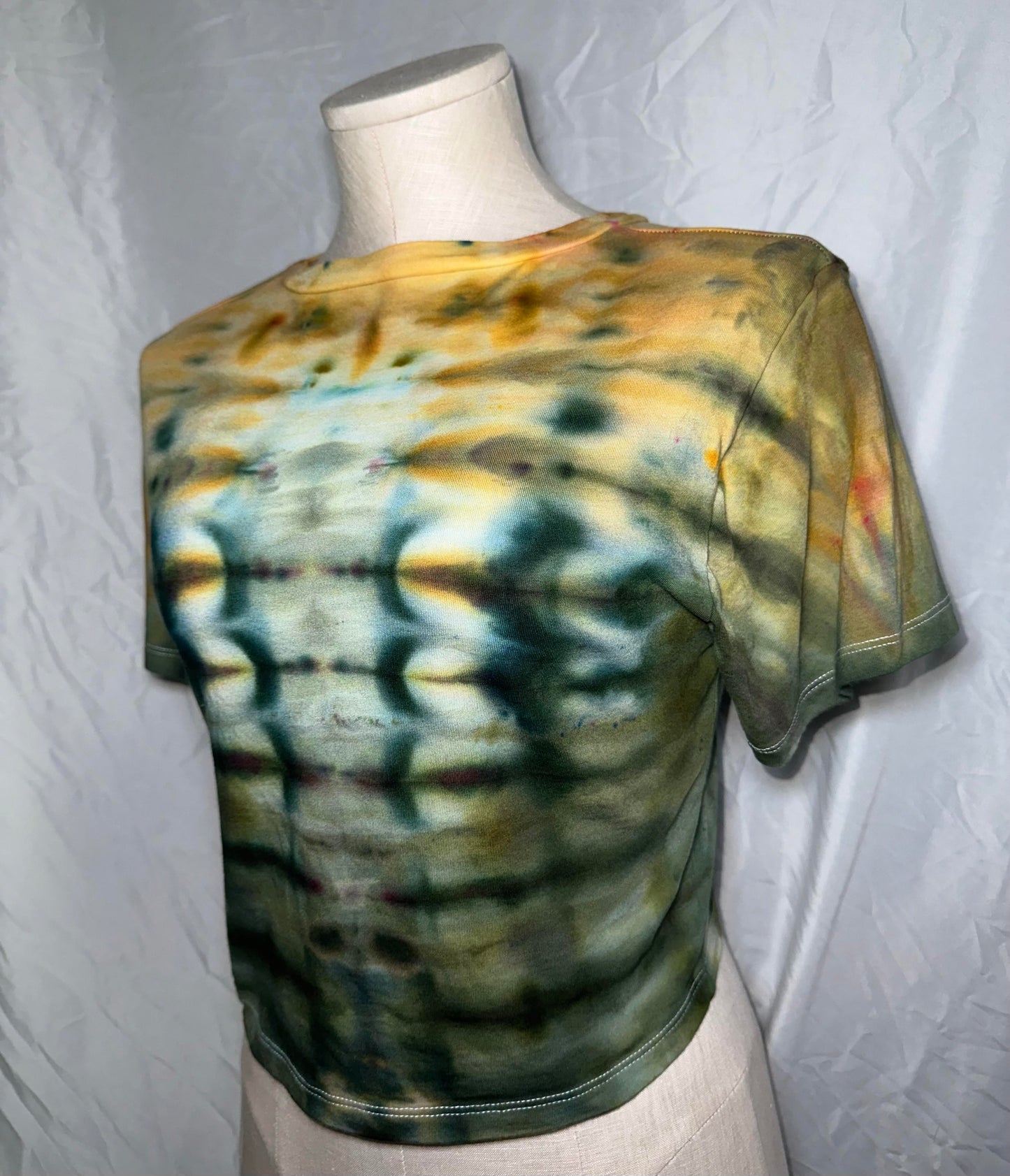 Earth Spine Crop Top T-Shirt