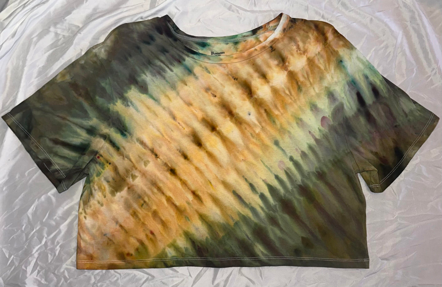 Earth Incline Crop Top T-Shirt