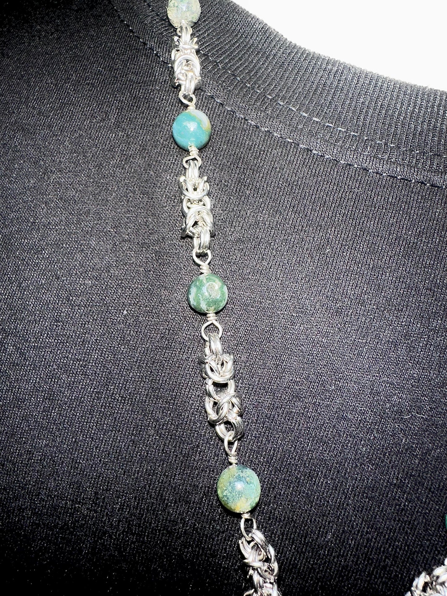 Chain With Celtic Moon Pendant
