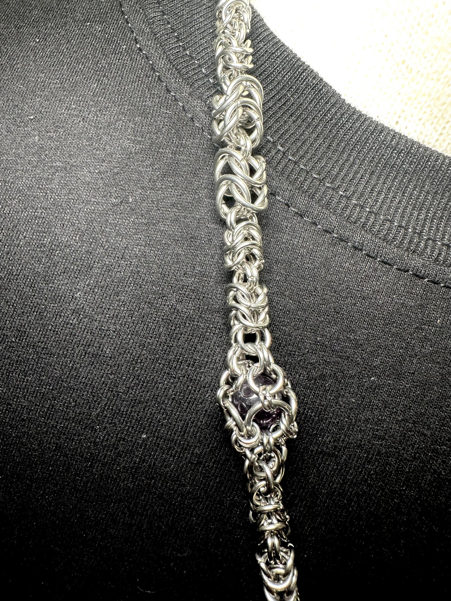 Cage Chain With Triquetra Pendant