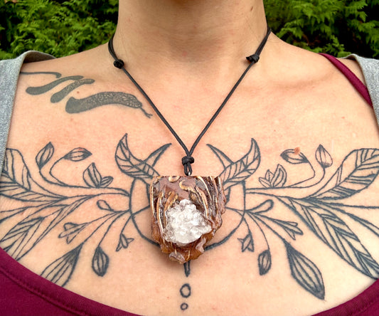 Handmade Pine Cone Pendant