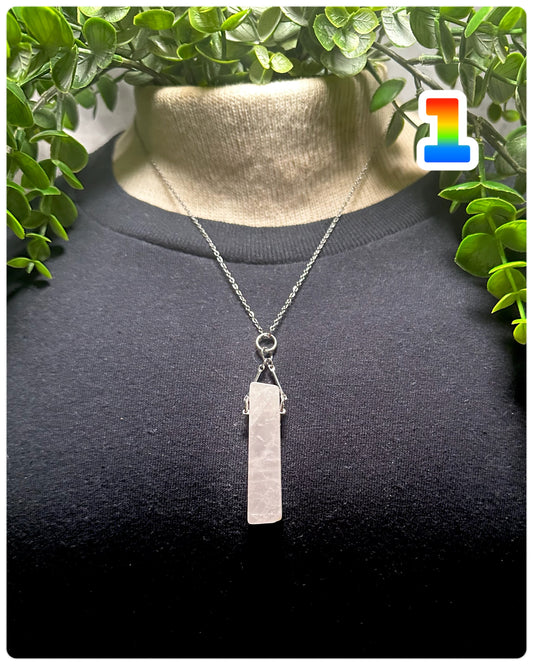 Rose Quartz Chip Necklace