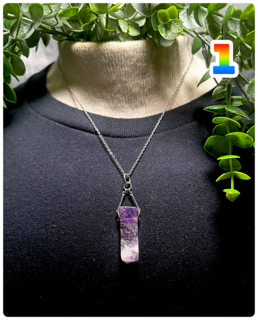 Amethyst Chip Necklace