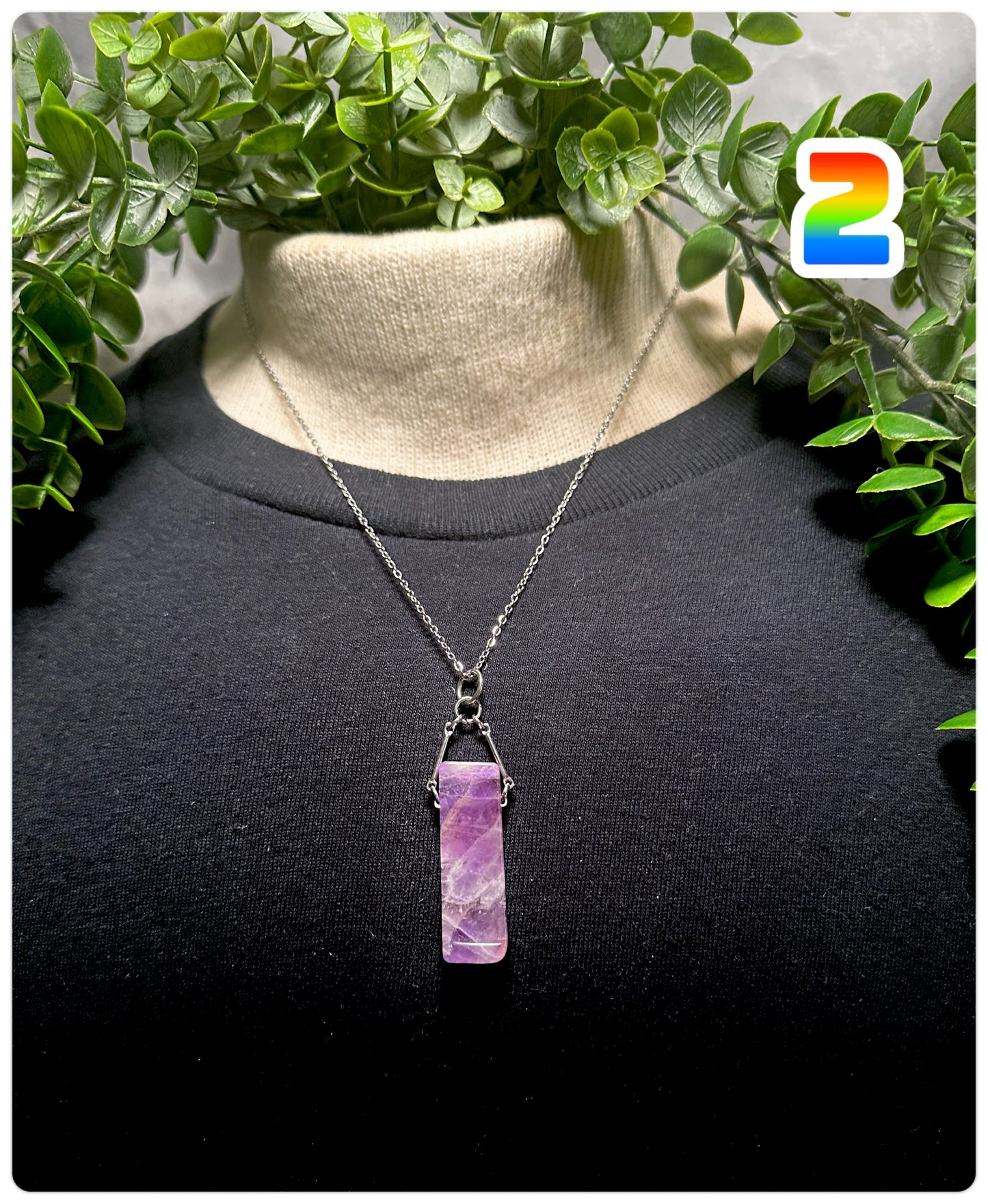 Amethyst Chip Necklace