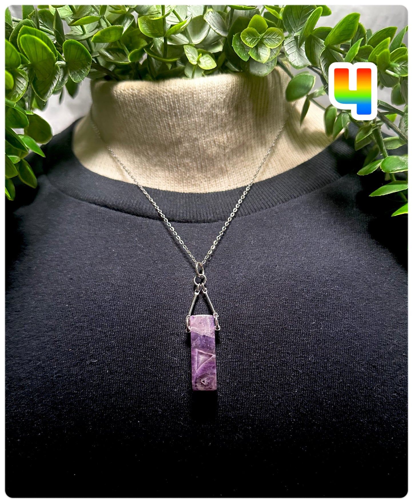 Amethyst Chip Necklace