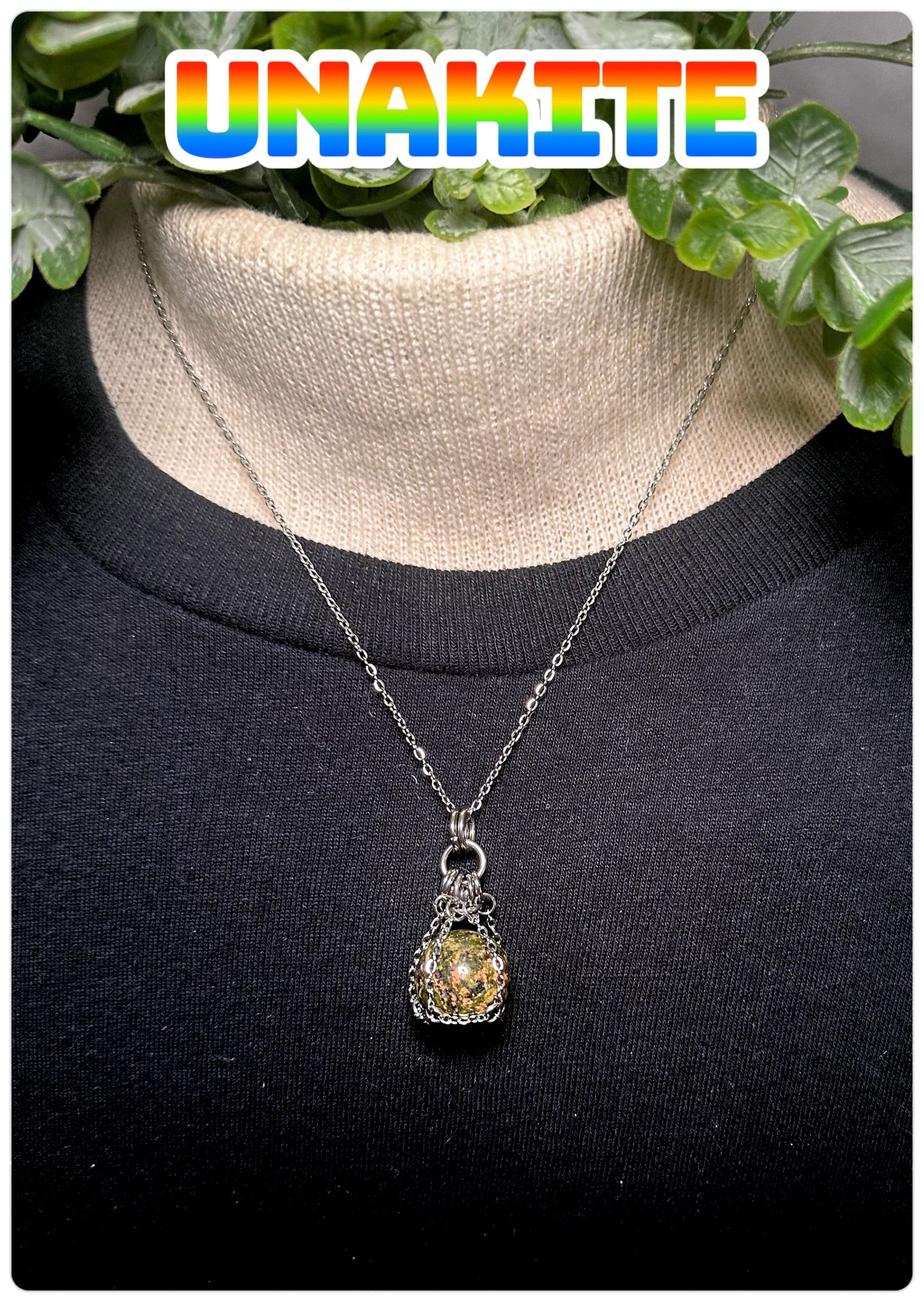 Choose Your Orb! Cage Necklace