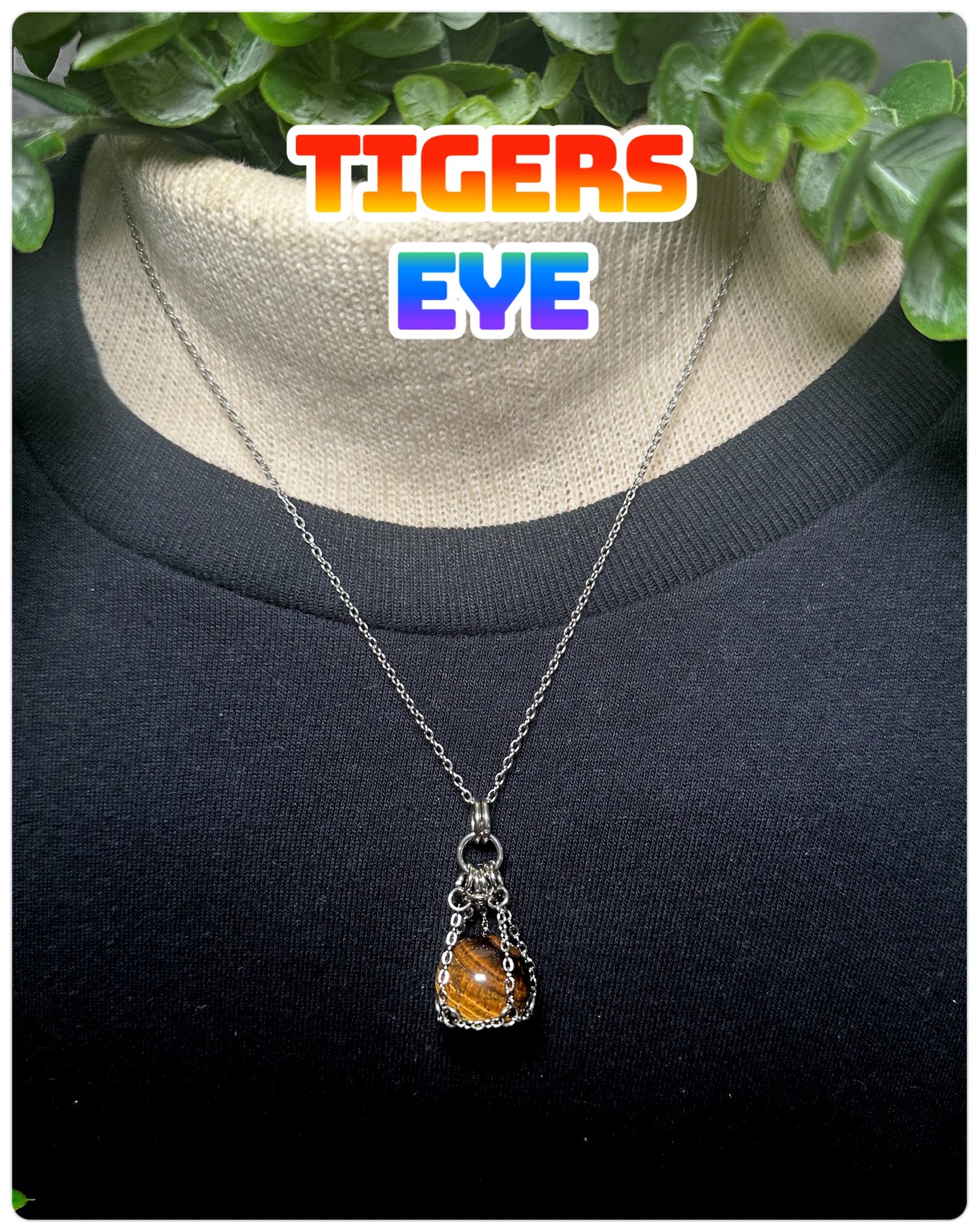 Choose Your Orb! Cage Necklace