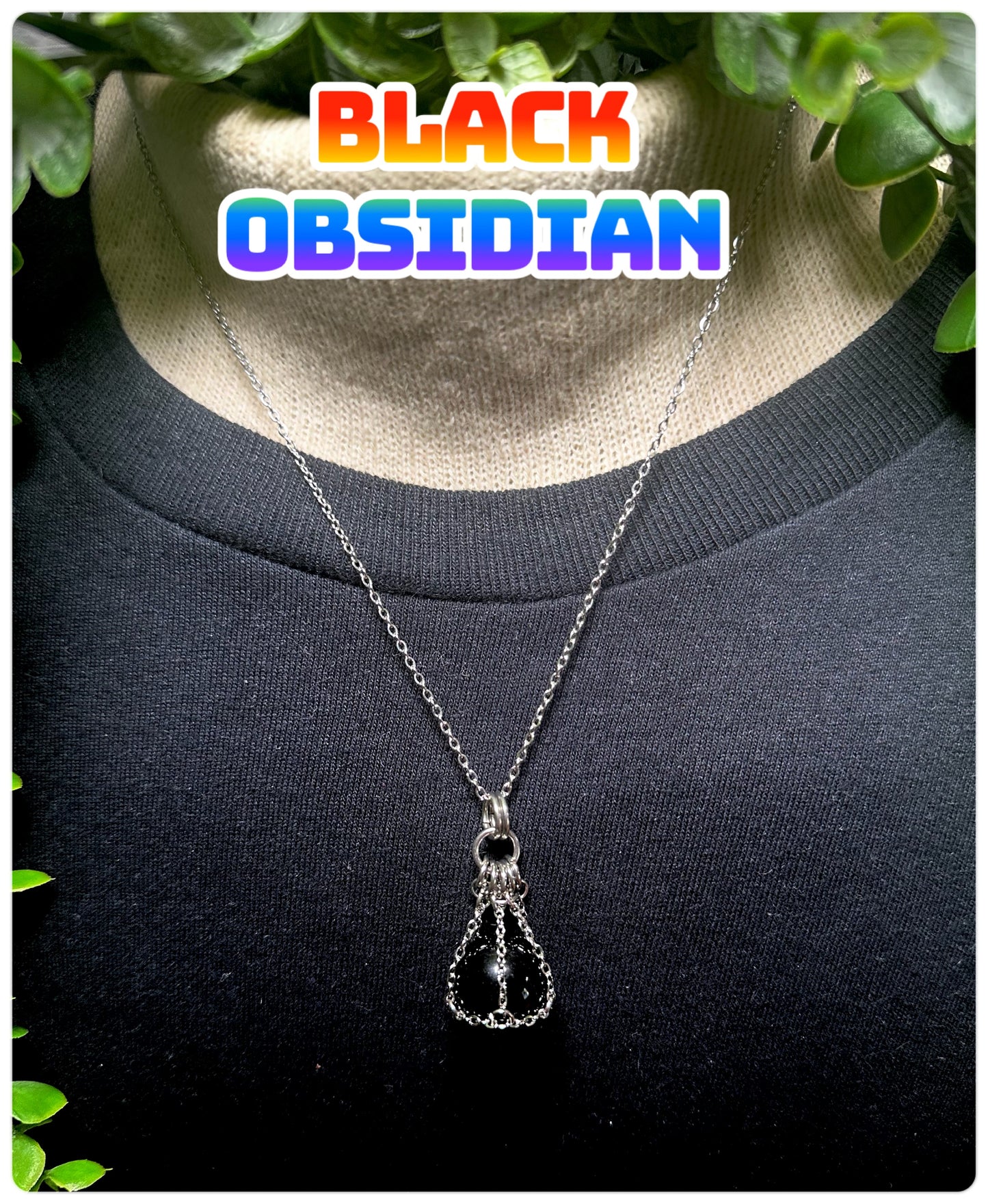 Choose Your Orb! Cage Necklace