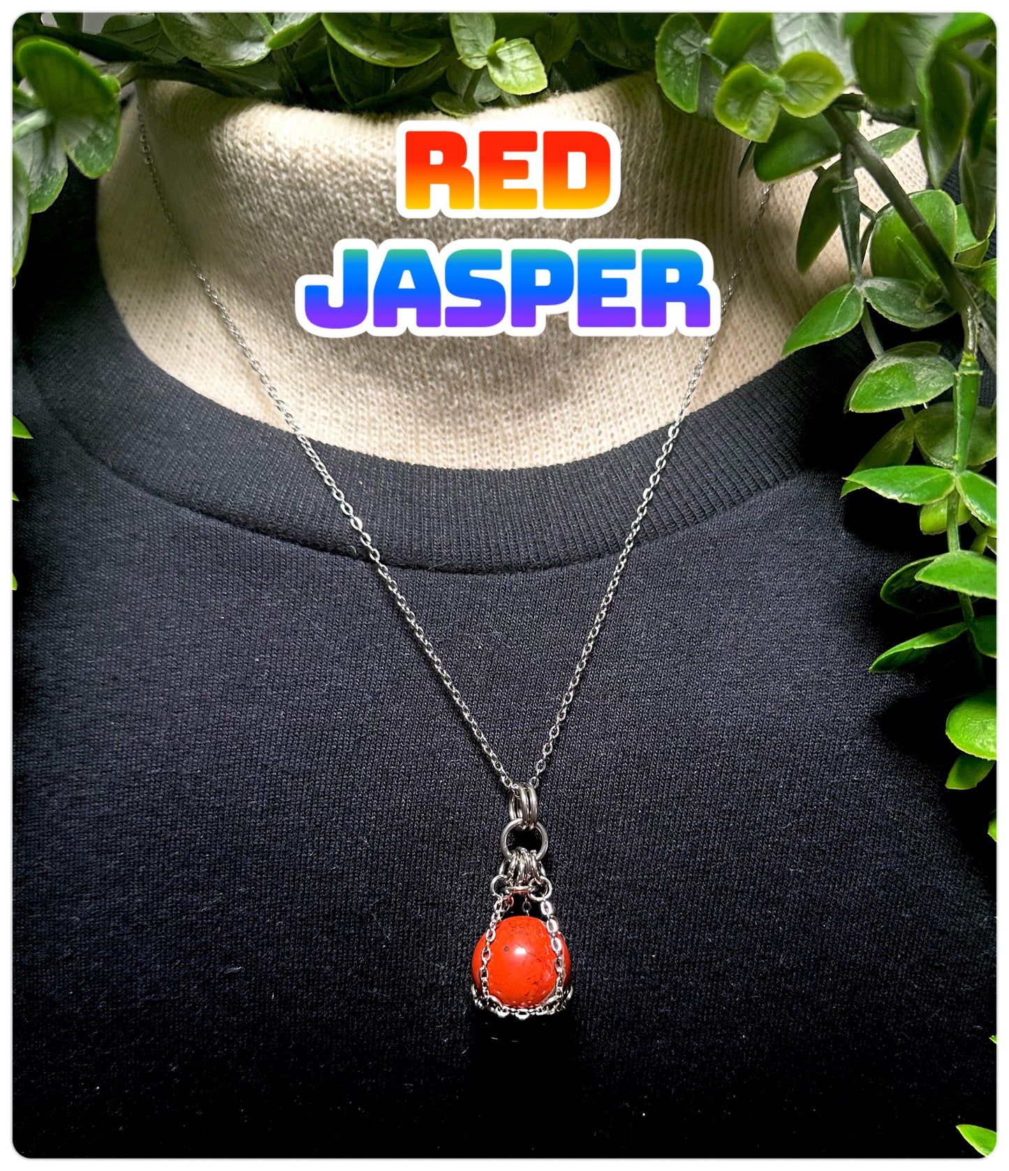 Choose Your Orb! Cage Necklace