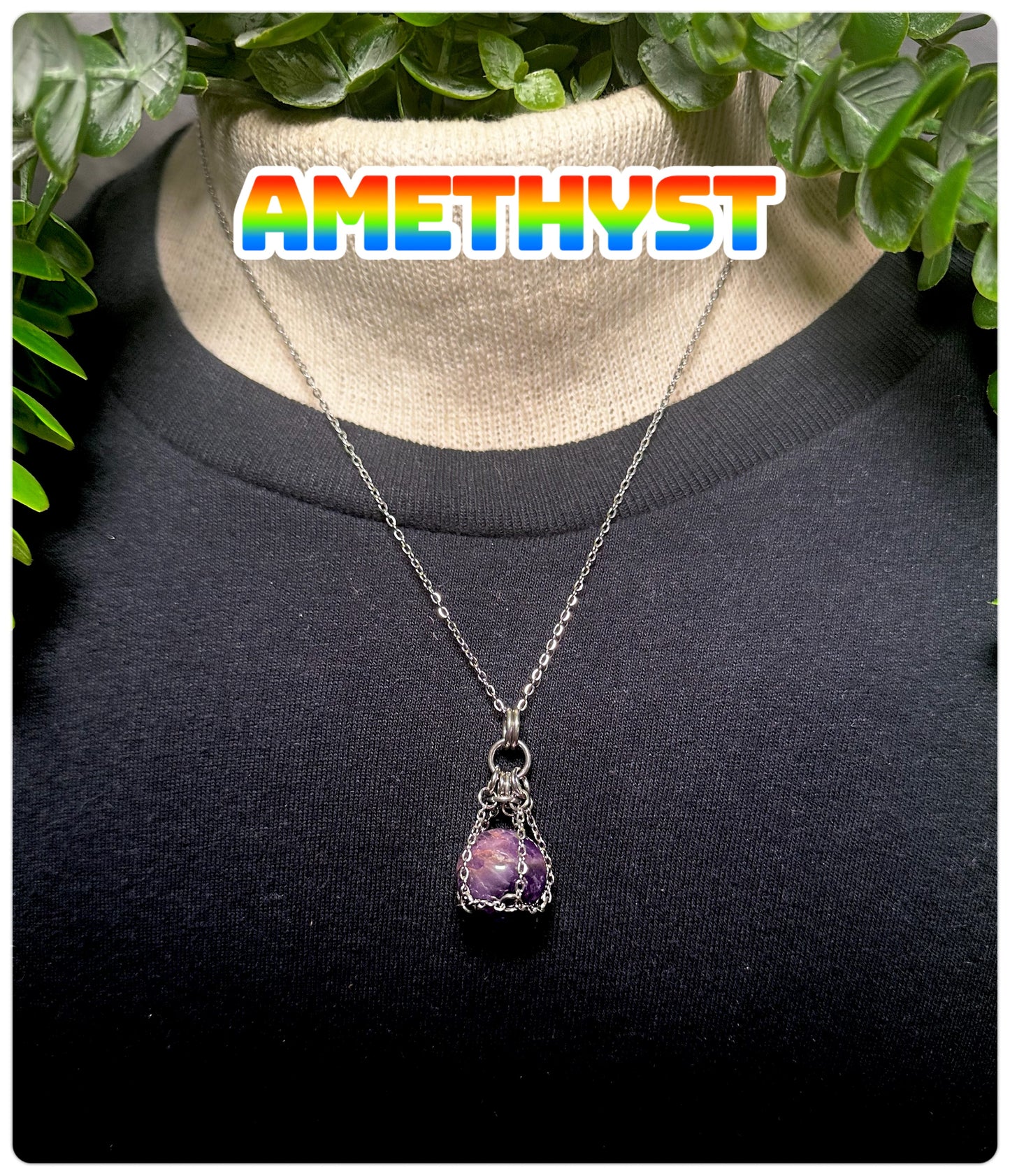 Choose Your Orb! Cage Necklace