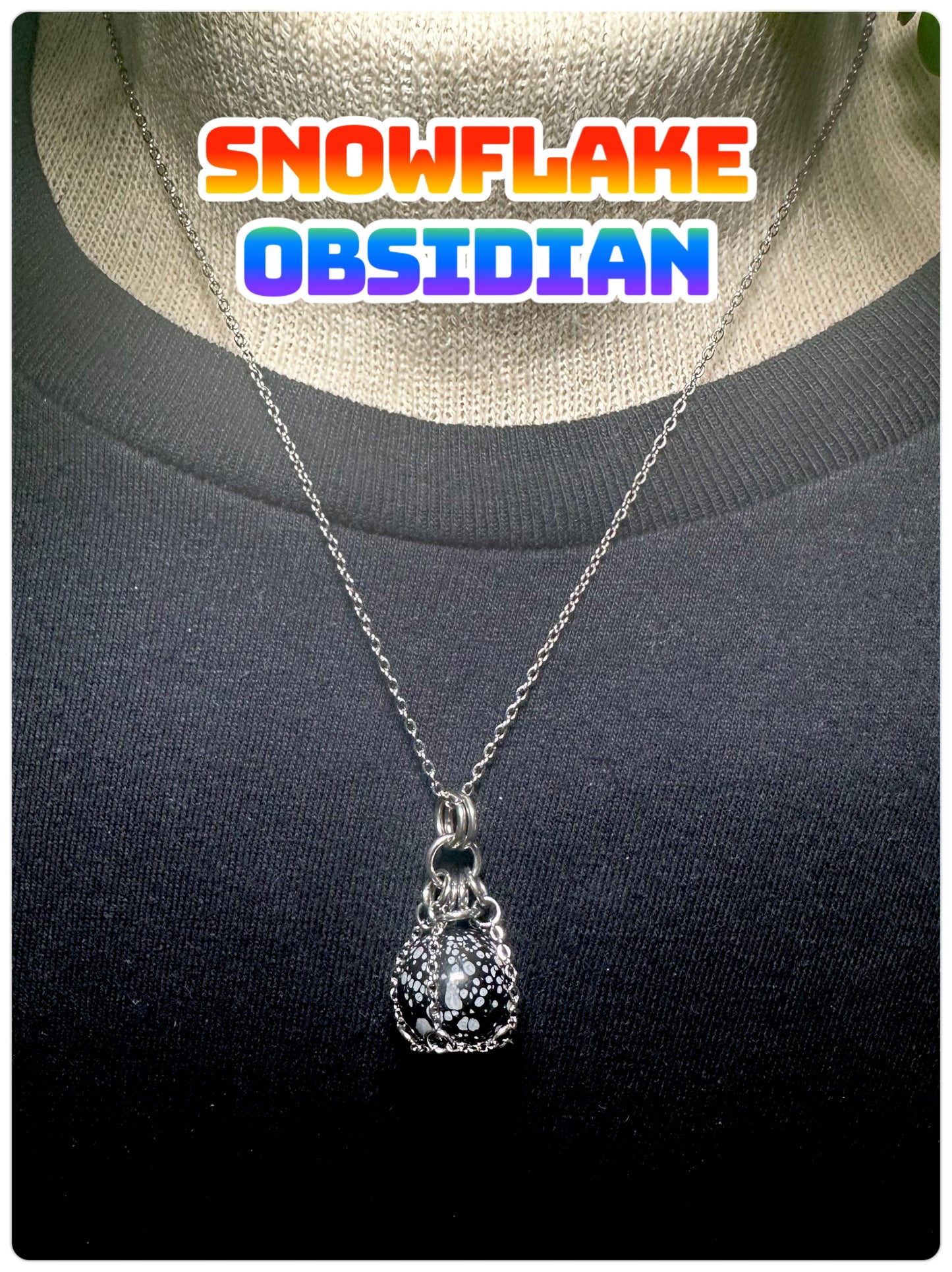 Choose Your Orb! Cage Necklace