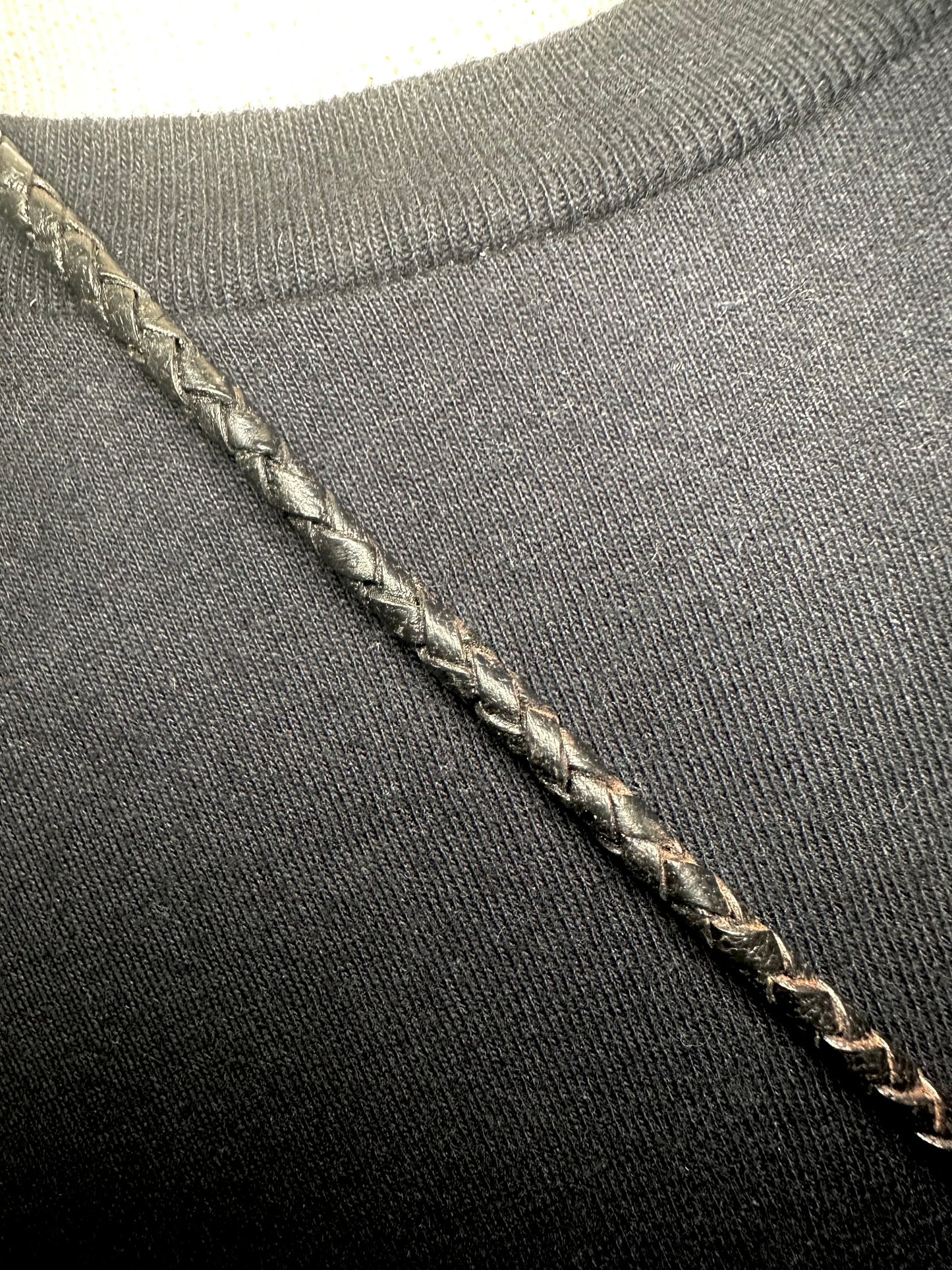 Leather Cord w/ Mjolnir Pendant