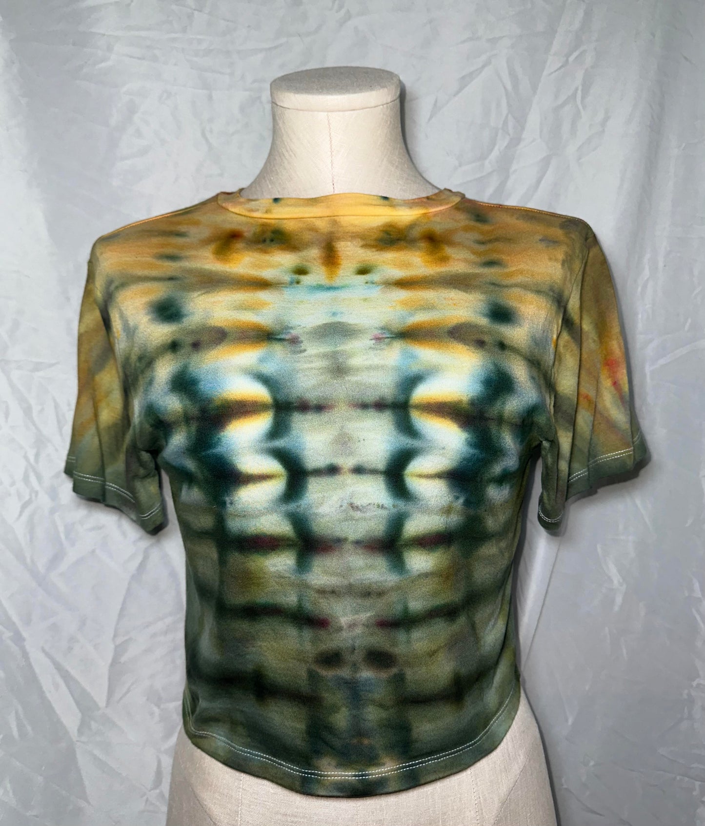 Earth Spine Crop Top T-Shirt