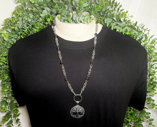 Chain With Tree Of Life Pendant